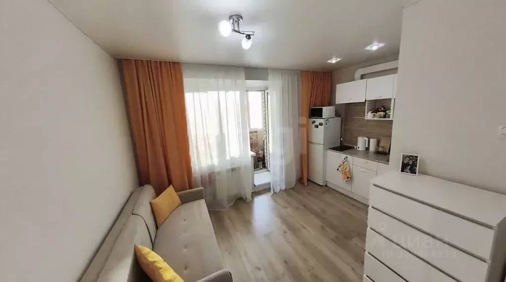 Студия Алтайский край, Барнаул ул. Кутузова, 16Б (18.0 м) - Фото 1