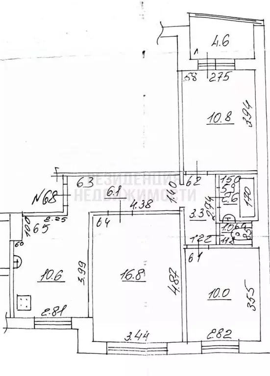 3-к кв. Самарская область, Самара Ново-Садовая ул., 339 (61.2 м) - Фото 1