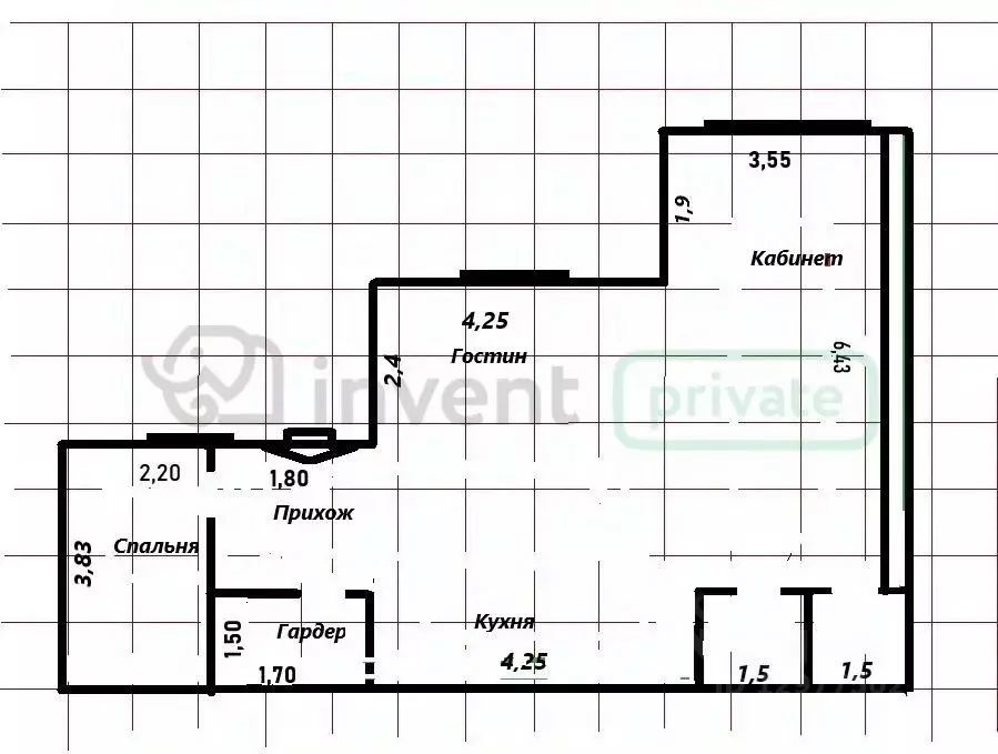 2-к кв. Калининградская область, Светлогорск Олимпийский бул., 2 (70.2 ... - Фото 2