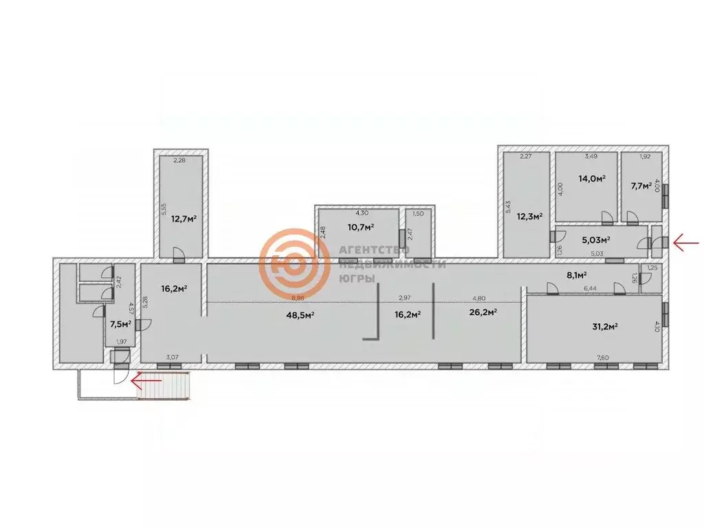 Помещение свободного назначения в Тюменская область, Тюмень ул. ... - Фото 2