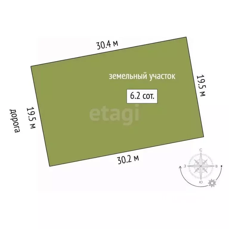 Участок в Тюменская область, Тюменский муниципальный округ, ... - Фото 2