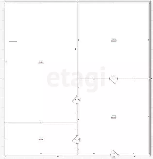 2-комнатная квартира: Карабулак, улица Джабагиева, 17 (71 м) - Фото 0
