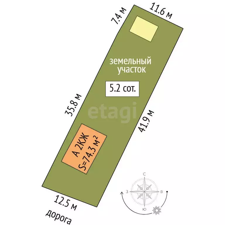 Дом в Тюмень, садоводческое некоммерческое товарищество ... - Фото 1