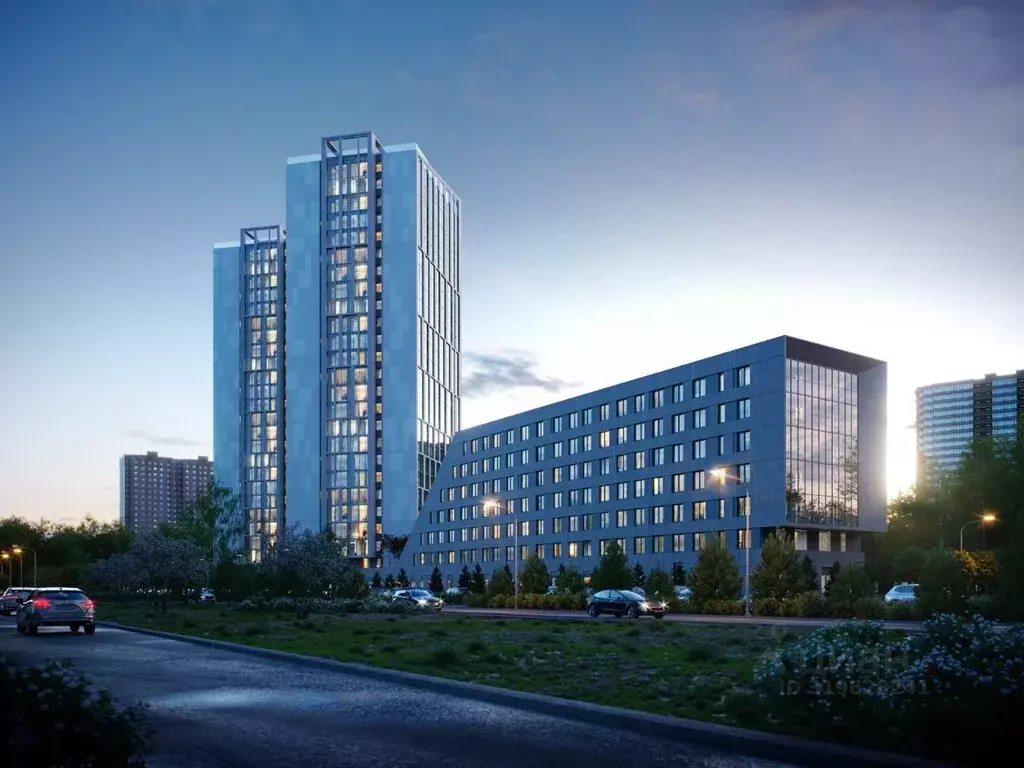 Студия Санкт-Петербург дор. Муринская, 67 (19.88 м) - Фото 1