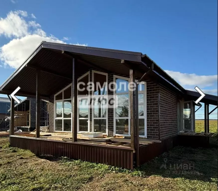 Дом в Марий Эл, Медведевский район, Пекшиксолинское с/пос, д. Большой ... - Фото 1