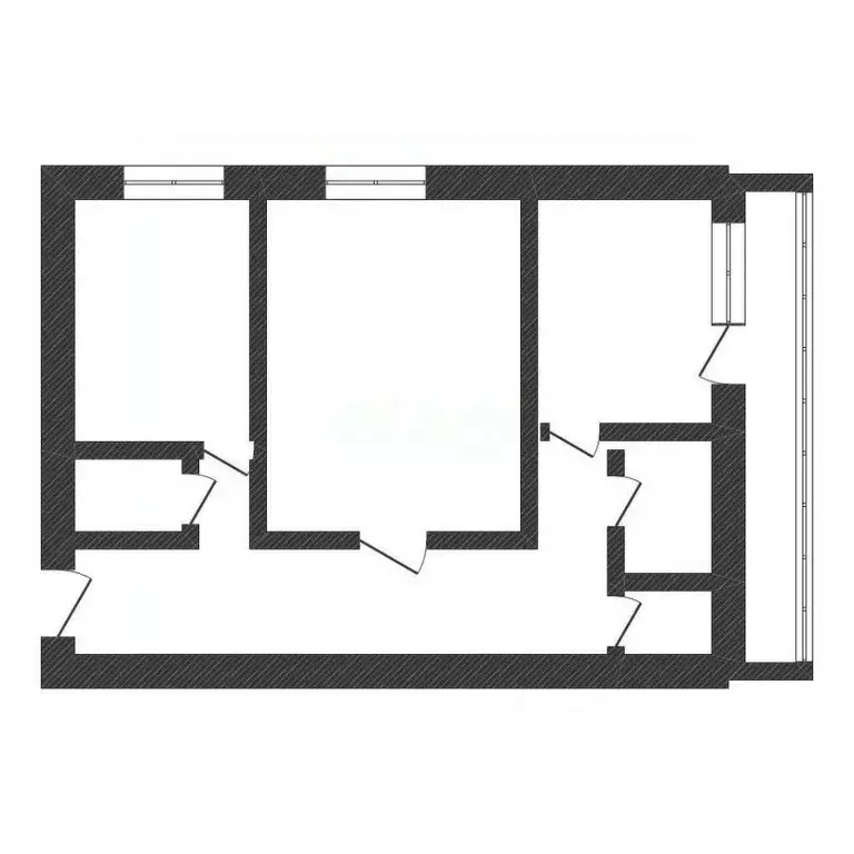 2-к кв. Смоленская область, Дорогобуж ул. Путенкова, 17 (51.0 м) - Фото 1