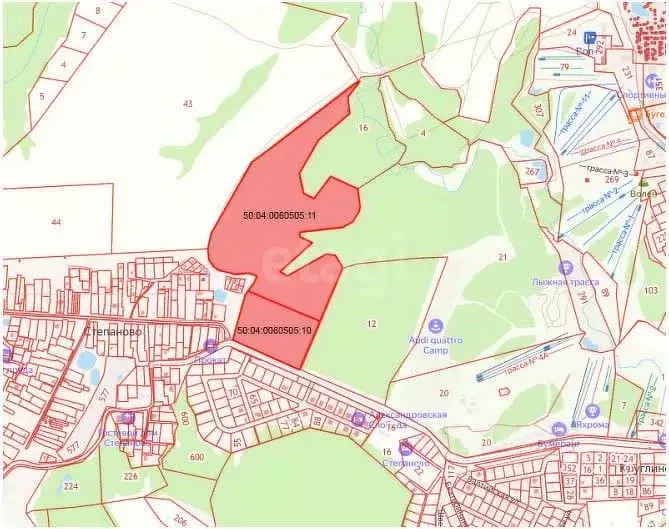 Участок в Московская область, Дмитровский муниципальный округ, д. ... - Фото 1