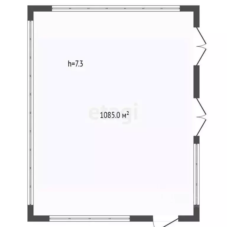 Склад в Тюменская область, Тюмень Велижанский тракт, 5-й км, 5 (1085 ... - Фото 2