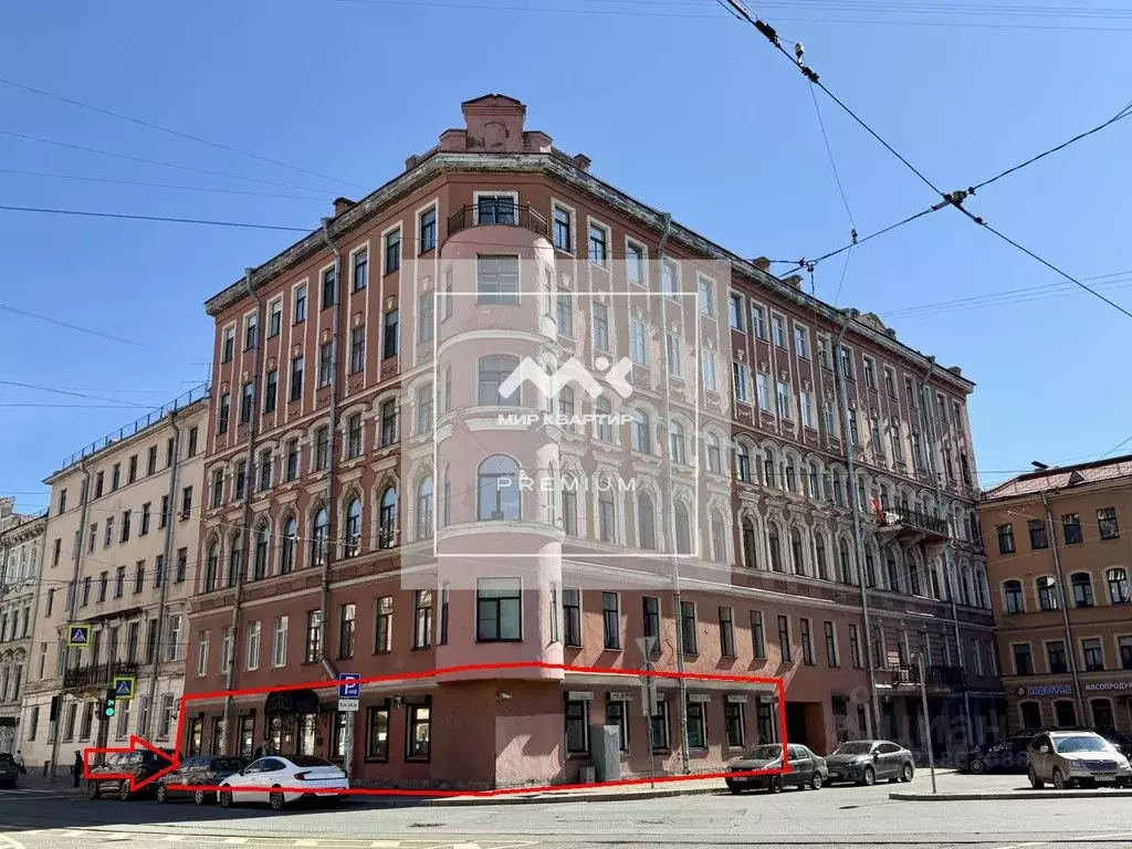 Помещение свободного назначения в Санкт-Петербург Садовая ул., 88 (170 ... - Фото 1