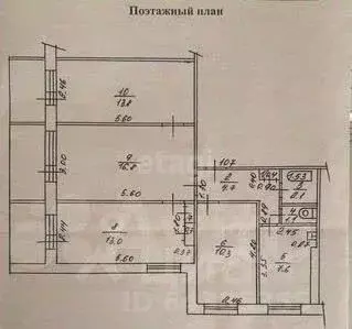4-к кв. Алтайский край, Барнаул Докучаево мкр, ул. Шукшина, 19 (70.5 ... - Фото 2