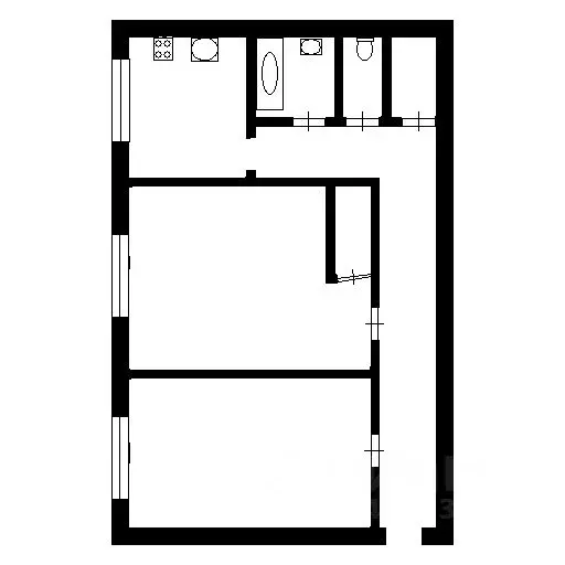 2-к кв. Иркутская область, Братск бул. Космонавтов, 15 (47.0 м) - Фото 1