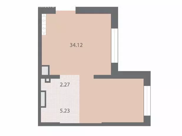 Офис (41.62 м) - Фото 1