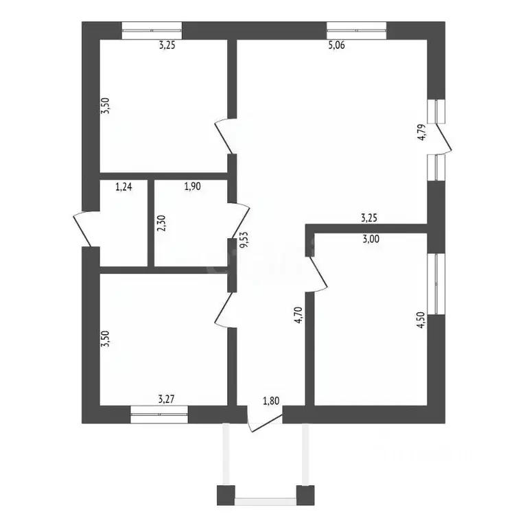 Дом в Амурская область, Благовещенск с. Верхнеблаговещенское,  (91 м) - Фото 2