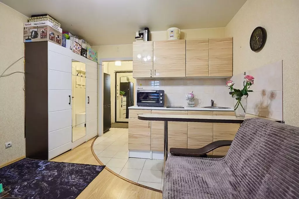 Студия Ленинградская область, Всеволожский район, пос. Бугры ул. ... - Фото 1