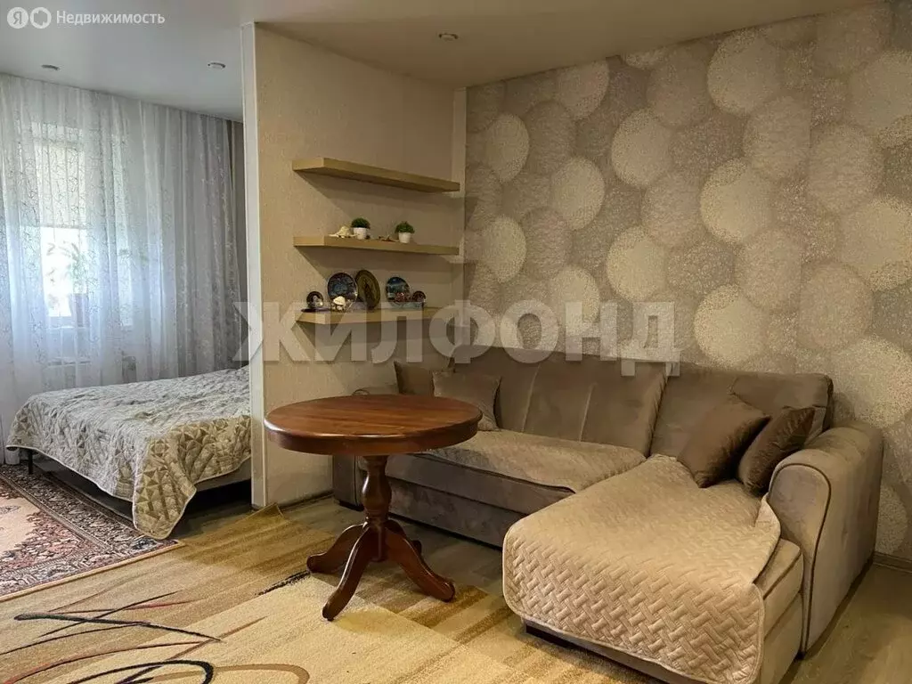 Квартира-студия: Новосибирск, улица Виктора Шевелёва, 18 (38.4 м) - Фото 0