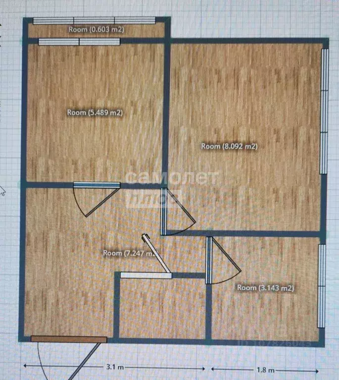 2-к кв. Приморский край, Находка Пограничная ул., 70 (40.0 м) - Фото 2
