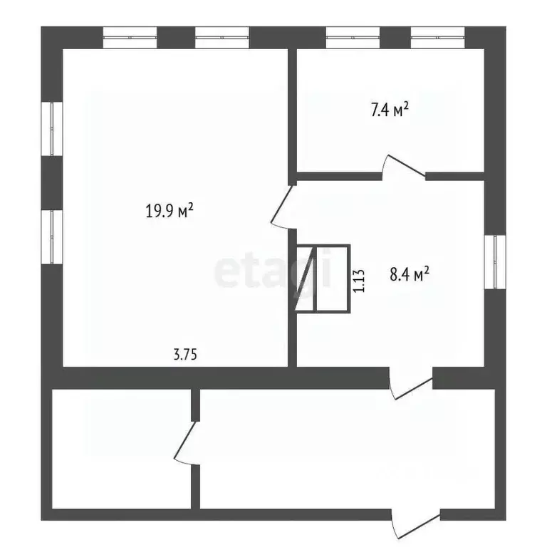 Дом в Кемеровская область, Юрга Колхозная ул., 24А (37 м) - Фото 1