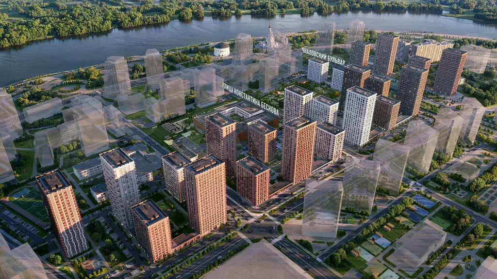 2-к. квартира, 48,8 м, 14/24 эт. - Фото 1