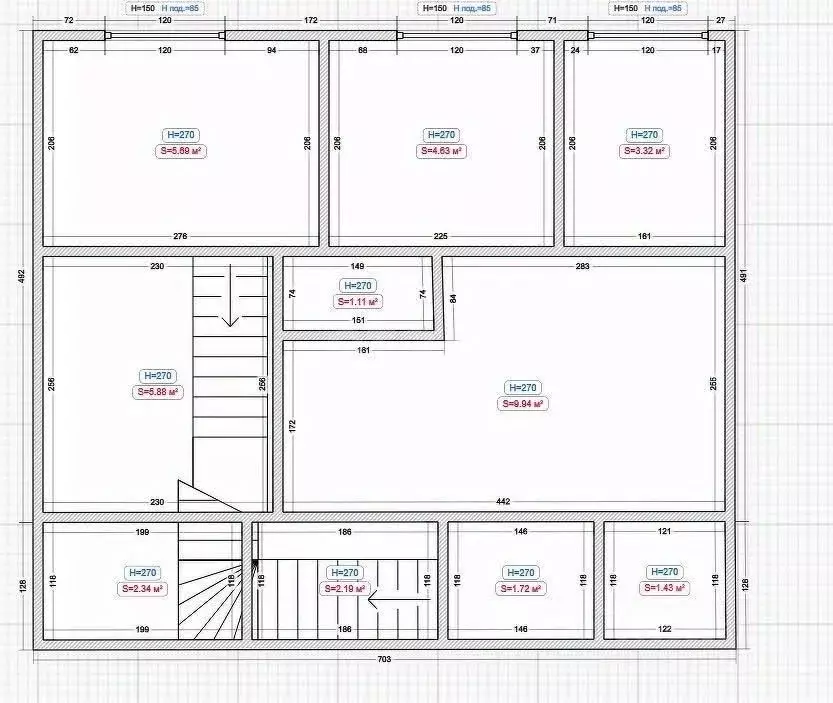 Дом в Ингушетия, Магас ул. Саида Чахкиева (337 м) - Фото 2