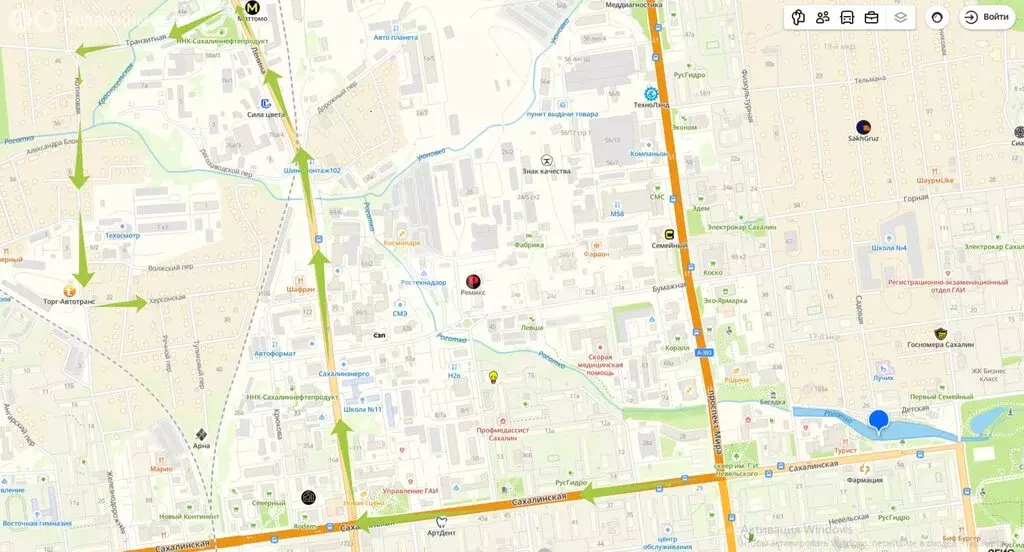 Дом в Южно-Сахалинск, Речной переулок (53.4 м) - Фото 1