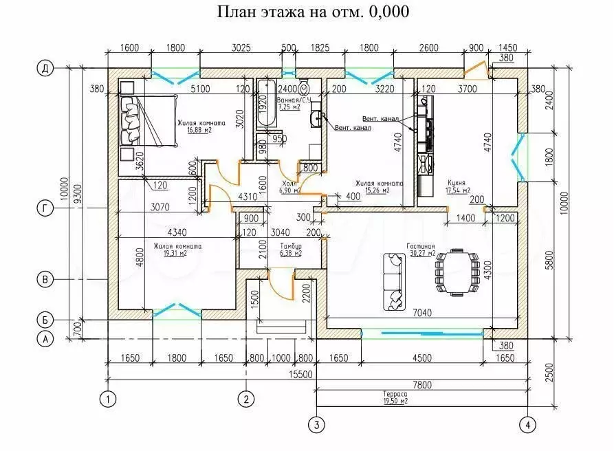 Дом 125 м на участке 4 сот. - Фото 0