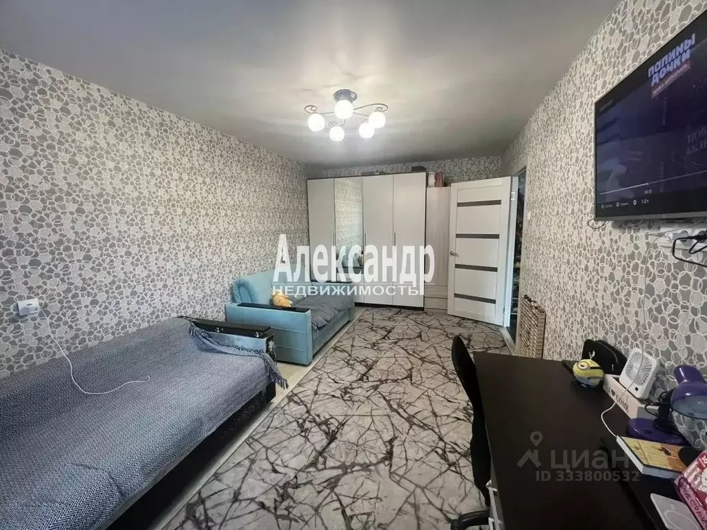 1-к кв. Санкт-Петербург ул. Котина, 8К1 (33.3 м) - Фото 2