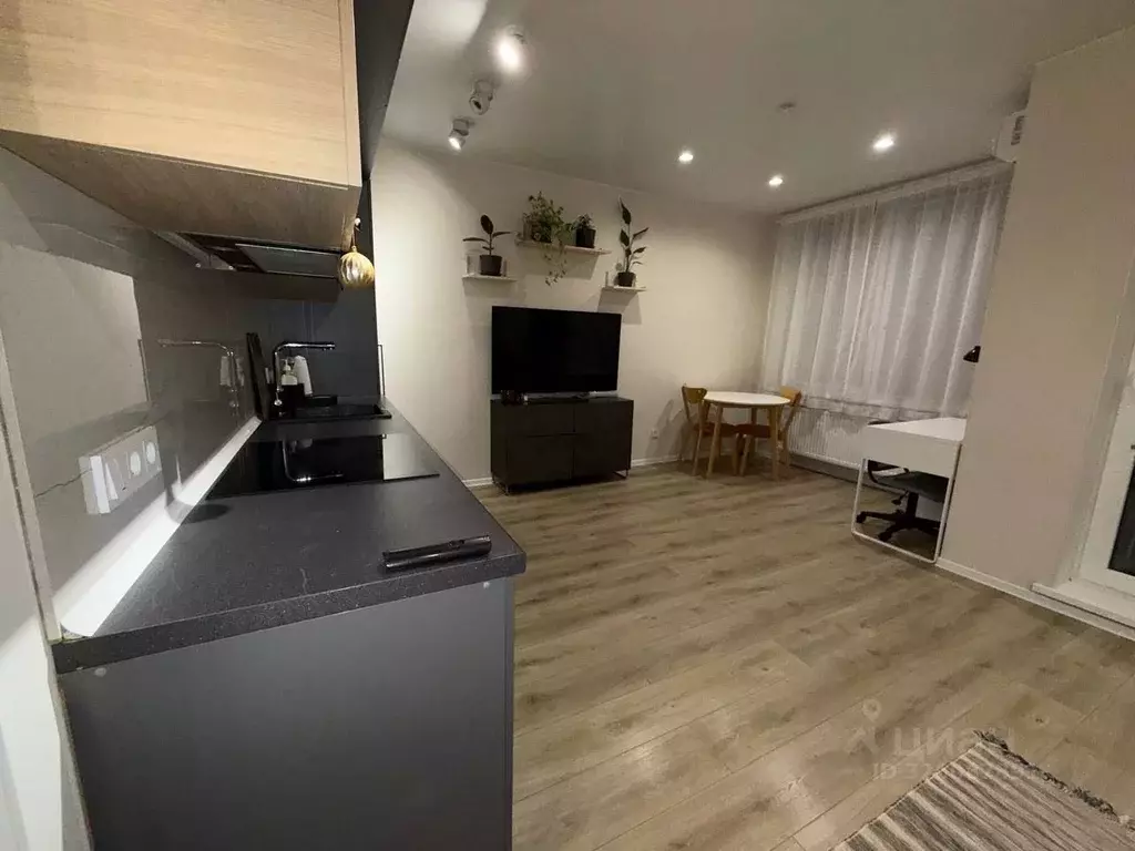 Студия Санкт-Петербург ул. Парфеновская, 11к1 (33.0 м) - Фото 1