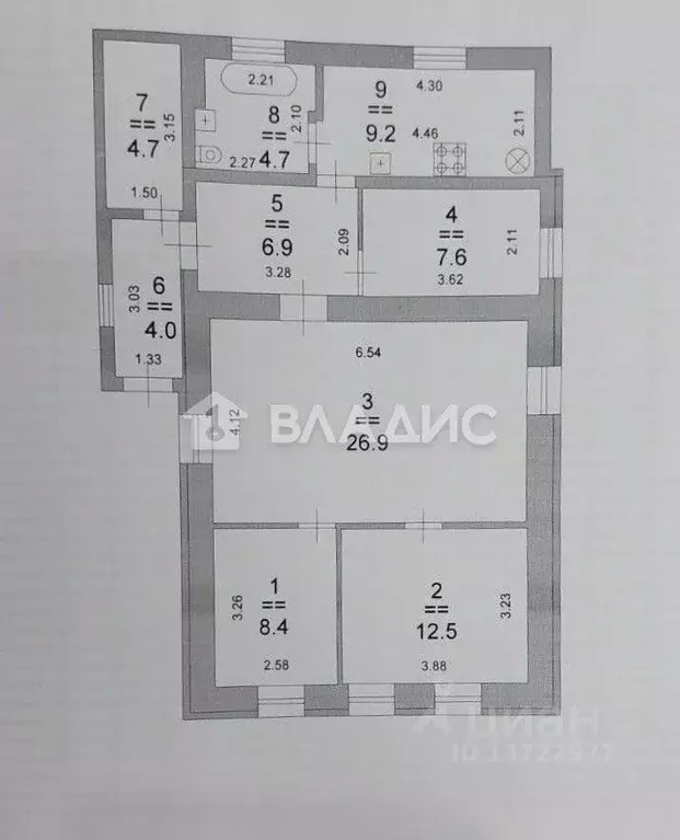 Дом в Нижегородская область, Нижний Новгород ул. Лазо, 47 (82 м) - Фото 2