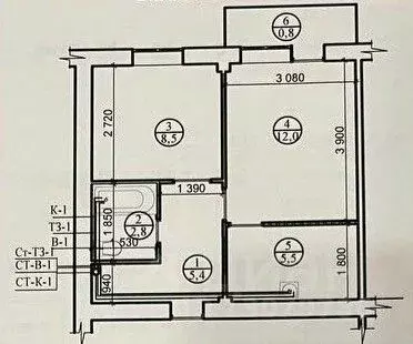 2-к кв. Забайкальский край, Чита ул. Кочеткова, 82 (35.5 м) - Фото 1