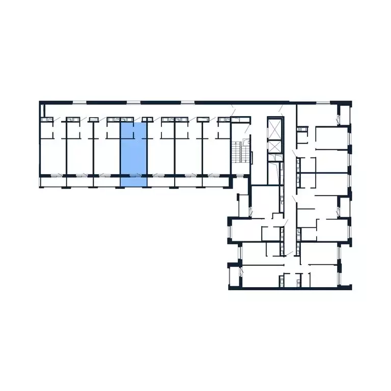 Квартира-студия: город Новоселье, Центральная улица, 30к1 (21.9 м) - Фото 2