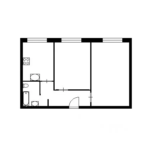 2-к кв. Санкт-Петербург Комендантский просп., 9 (63.0 м) - Фото 2