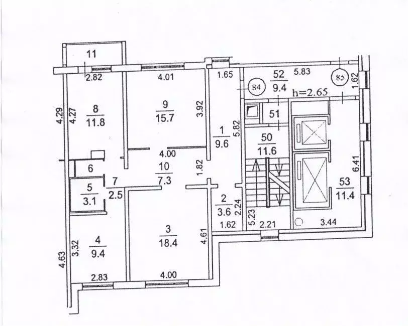 3-к кв. Московская область, Фрязино ул. Горького, 2 (84.0 м) - Фото 0