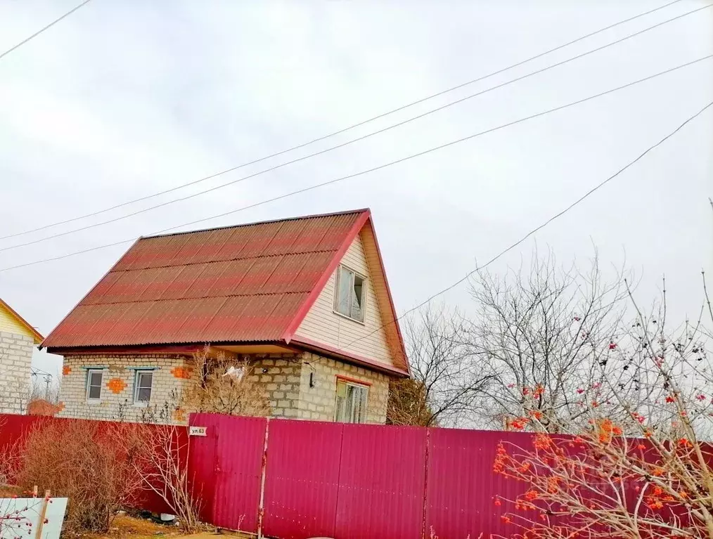 Дом в Волгоградская область, Волжский Заканалье СНТ, ул. 63-я, 62 (100 ... - Фото 0