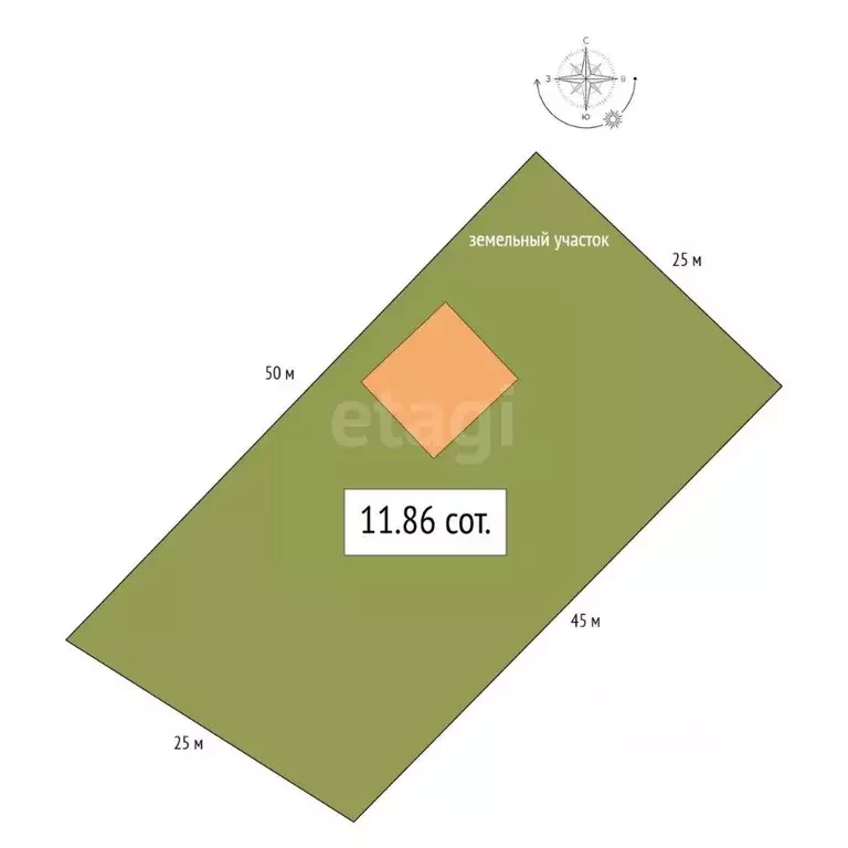Дом в Алтай, Майминский район, с. Усть-Муны Березовая ул., 21 (53 м) - Фото 2