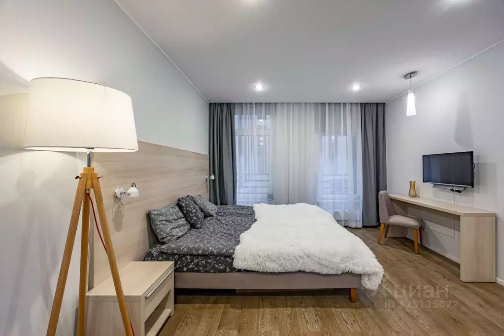 Студия Санкт-Петербург ул. Академика Павлова, 7 (27.9 м) - Фото 1