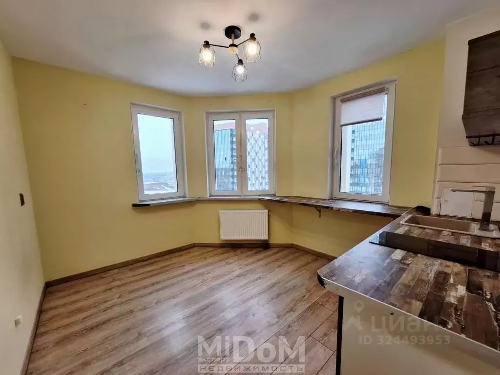 1-к кв. Санкт-Петербург пос. Парголово, Заречная ул., 11к6 (39.9 м) - Фото 1