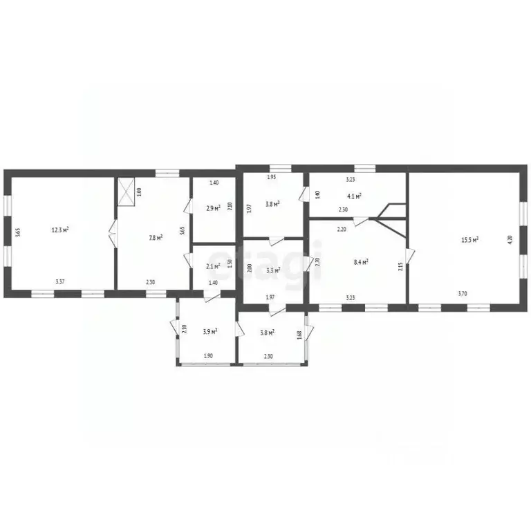 Дом в Ростовская область, Батайск ул. Левченко (63 м) - Фото 2