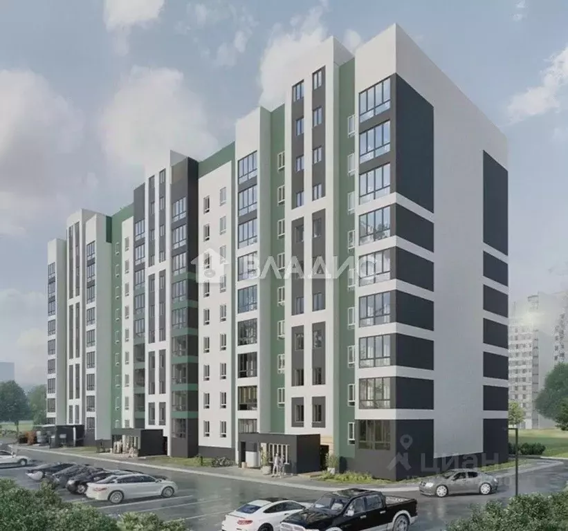 2-к кв. Владимирская область, Ковров ул. Строителей, 39/3 (57.5 м) - Фото 2