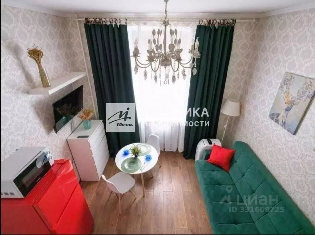 Студия Москва Гостиничная ул., 10К5 (18.5 м) - Фото 1