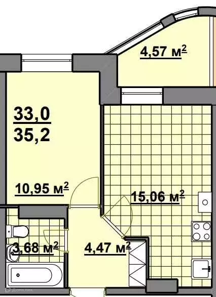 Продаётся 1-к квартира, 37.2 м - Фото 0