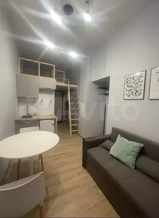 Апартаменты-студия, 15 м, 1/4 эт. - Фото 0