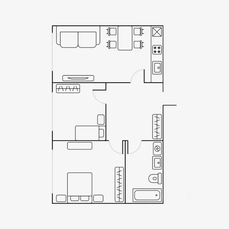 3-к кв. Москва ш. Энтузиастов, 3к1 (67.0 м) - Фото 1