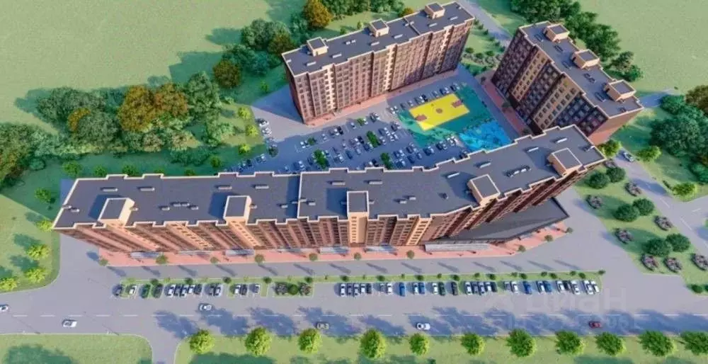 1-к кв. Ставропольский край, Кисловодск ул. Фоменко, 25 (41.05 м) - Фото 2