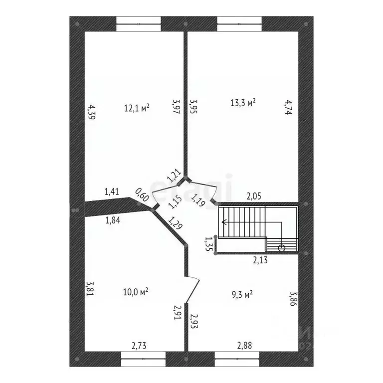 Дом в Башкортостан, Уфа Причальная ул., 42 (90 м) - Фото 1