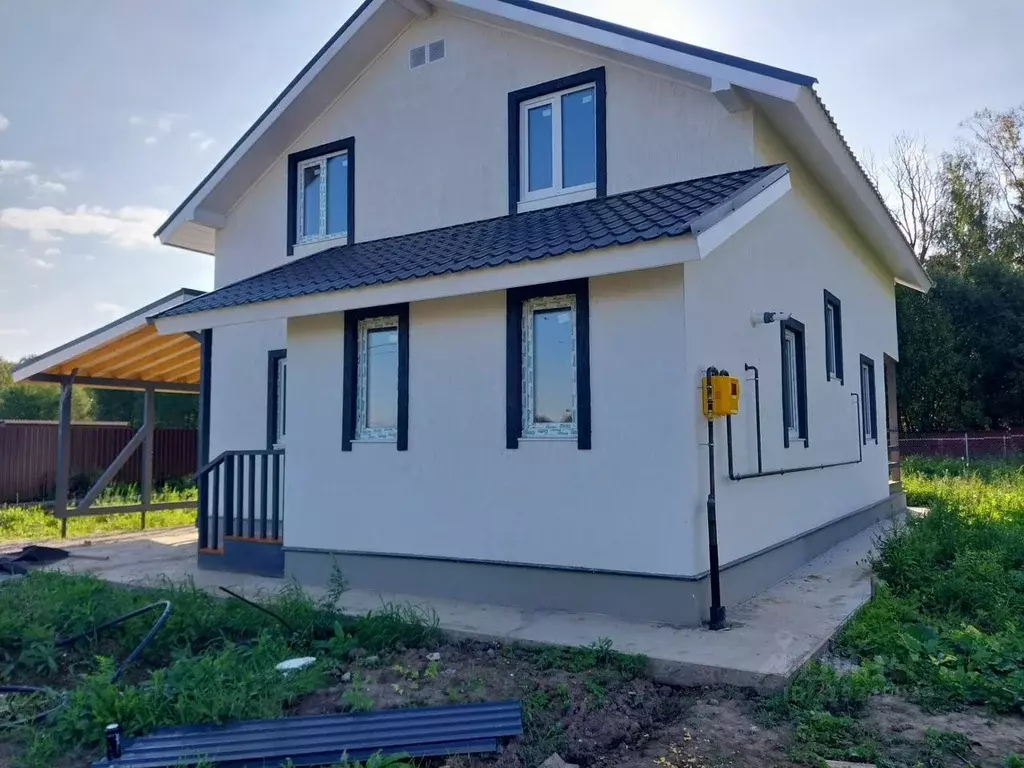 Дом в Калужская область, Боровский муниципальный округ, Совьяки с/пос, ... - Фото 2