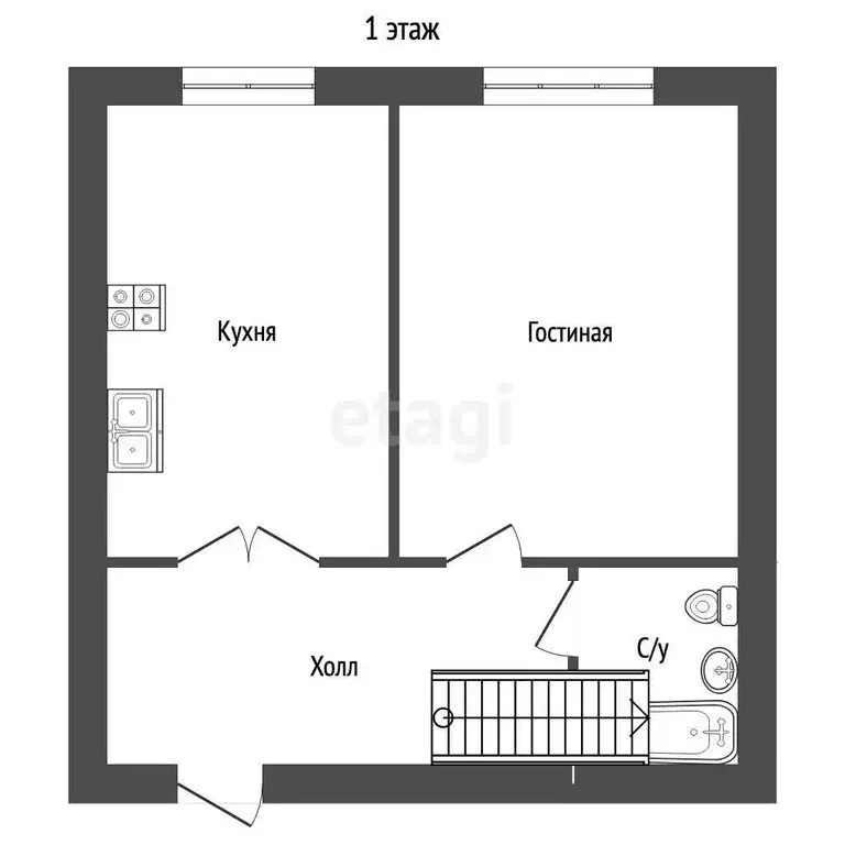 Дом в Калужская область, Тарусский муниципальный округ, сельское ... - Фото 2
