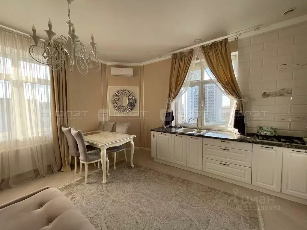 1-к кв. Татарстан, Казань ул. Фатыха Карима, 20 (57.0 м) - Фото 2