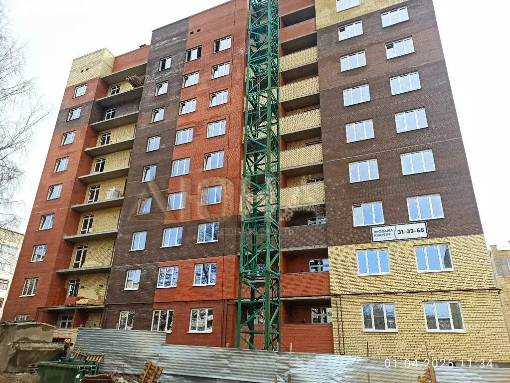 2-комнатная квартира: Кострома, 7-й Окружной проезд, 6 (73.81 м) - Фото 1