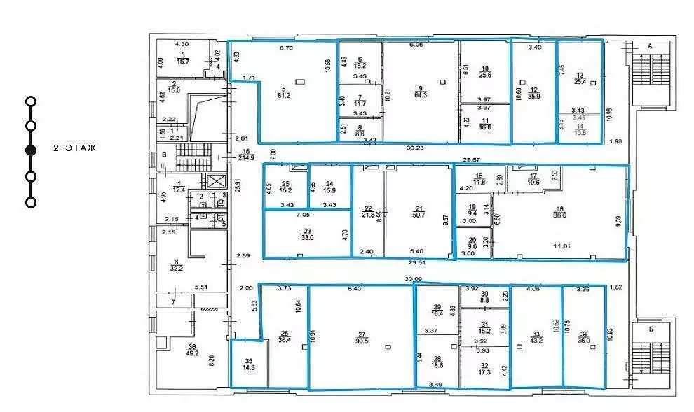 Офис в Москва ул. Большая Ордынка, 25С2 (1104 м) - Фото 1