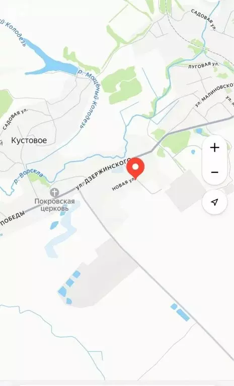 Участок в село Кустовое, Первомайская улица (23 м) - Фото 1